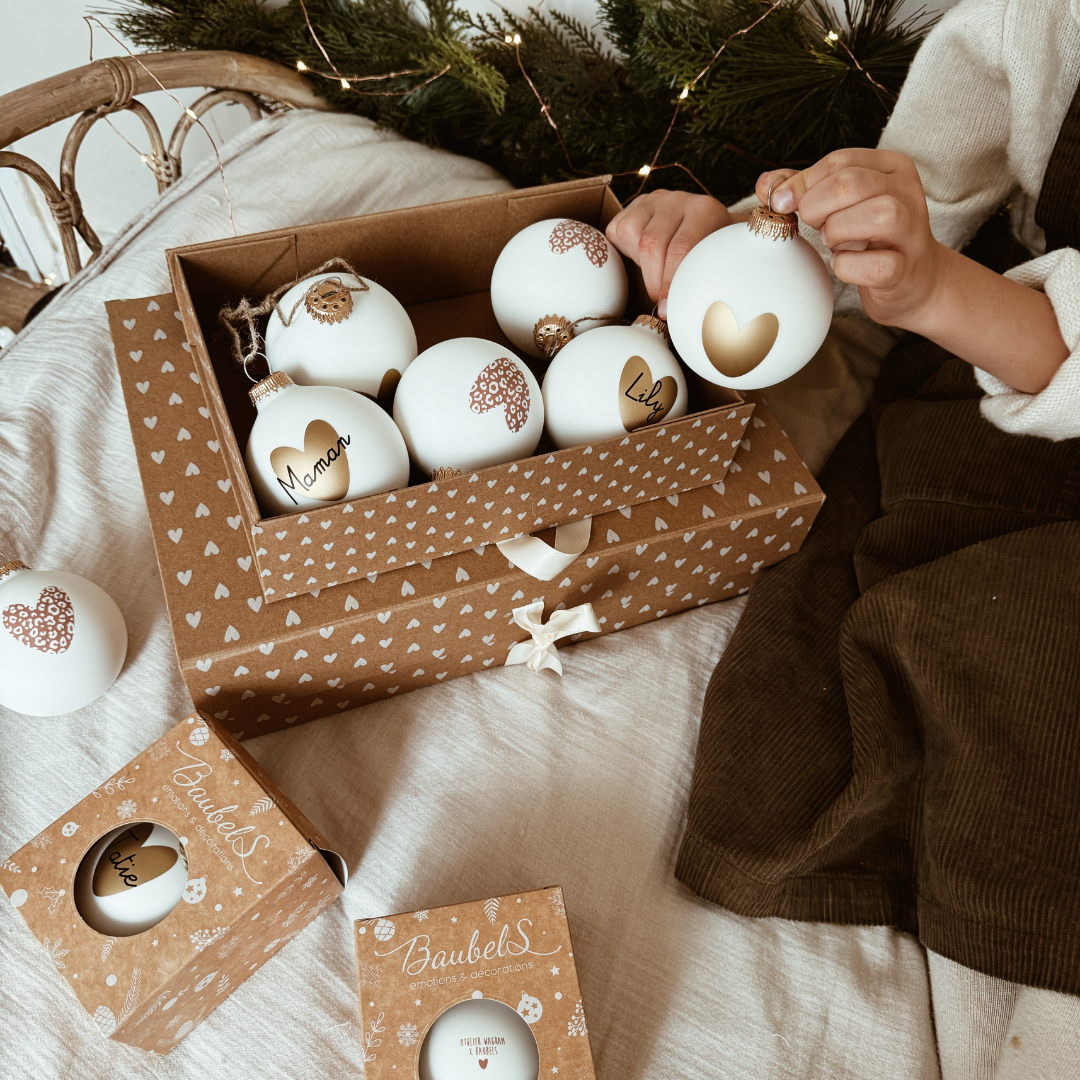 Boule de Noël Léopard par Atelier Wagram